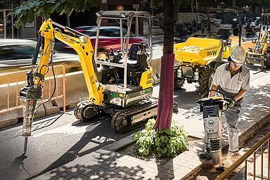 zero emission products on construction site