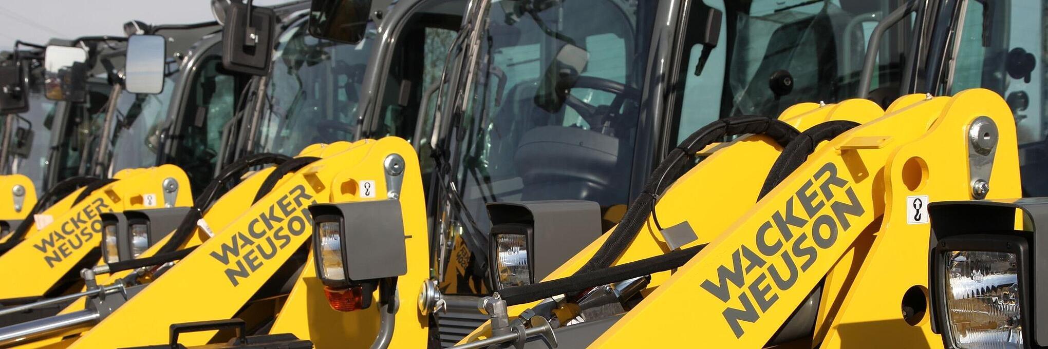 Wacker Neuson Wielladers.