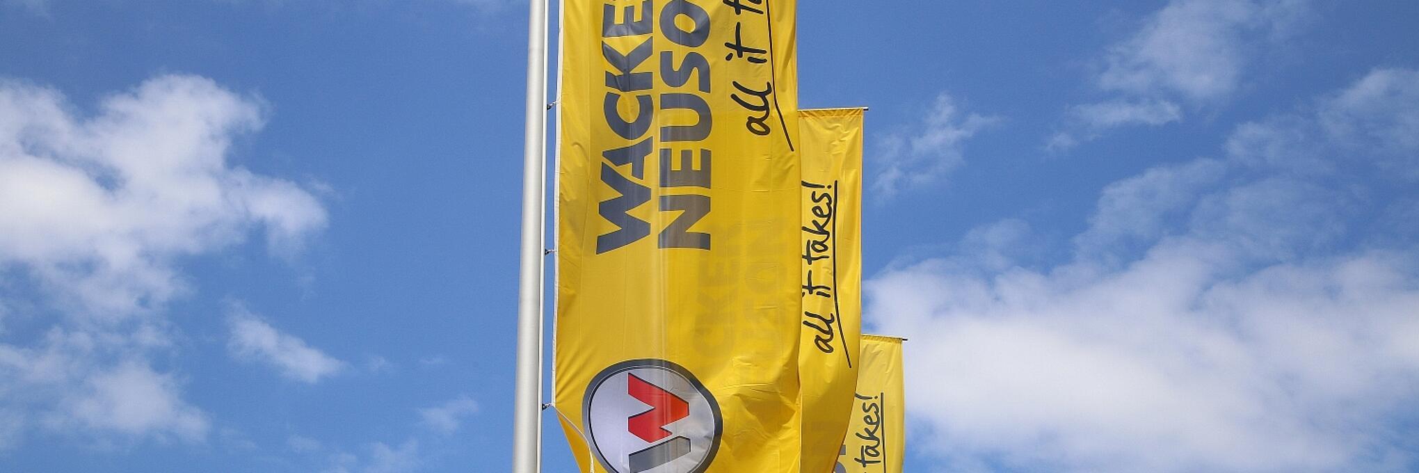Wacker Neuson Flaggen 
