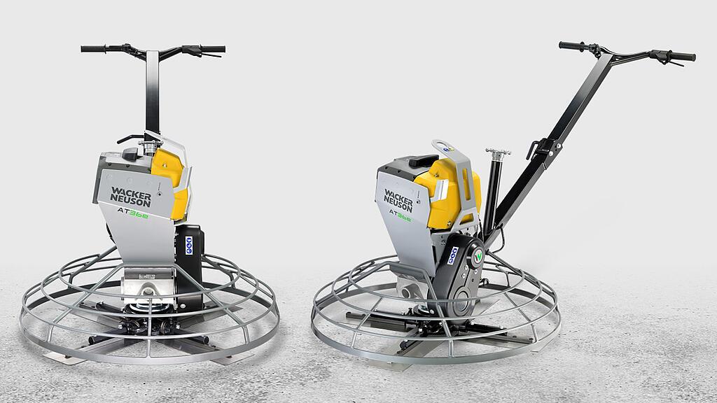 Wacker Neuson AT36e Flügelglätter mit Akkuantrieb für präzise Betonbearbeitung